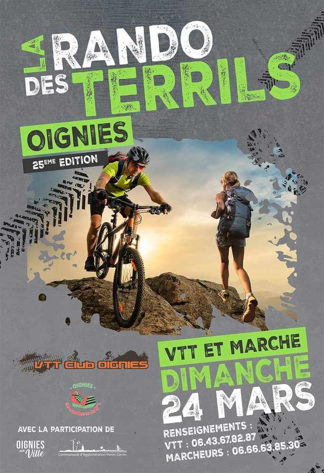 VTT: La 25ème Rando des Terrils - Oignies