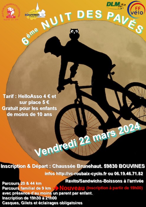 Nuit des Pavés 2024
