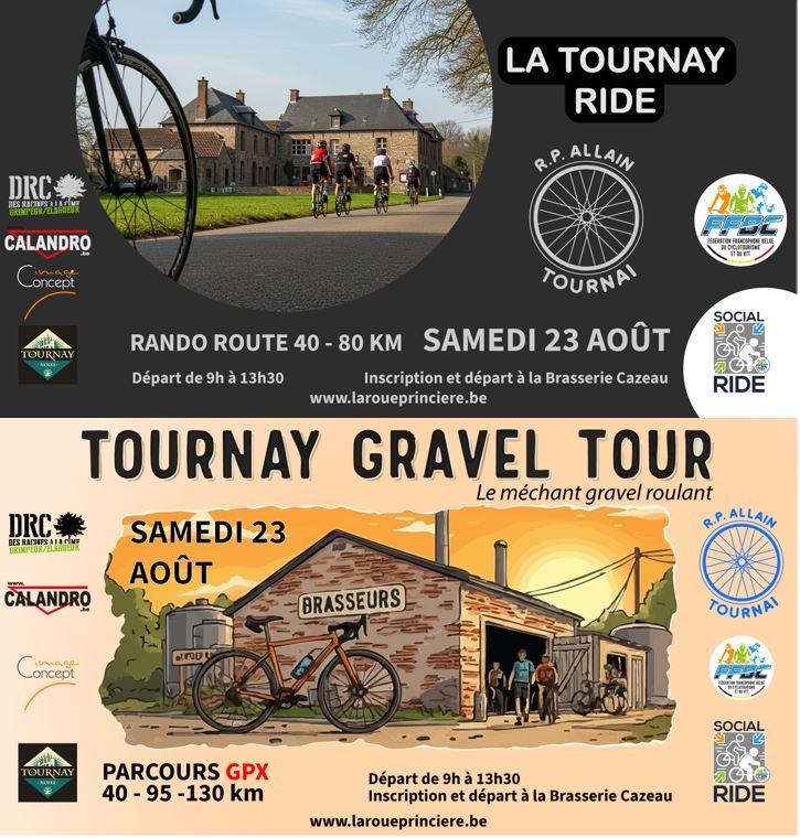 PICARDE : La Tournay Ride & Tournay Gravel Tour - Templeuve (BE)