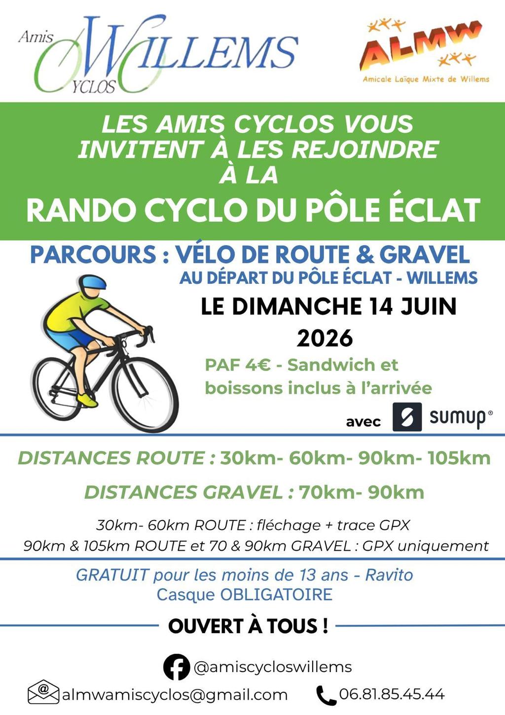 Rando Cyclo du Pole Eclat - Willems